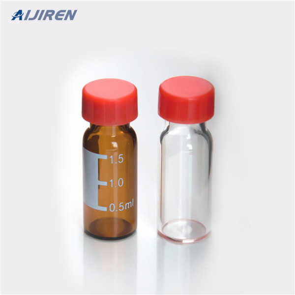 glass crimp neck vial magnetic cap